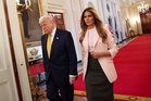 Reason behind Melania’s random Epstein speech is finally revealed