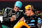 Lando Norris jokes he has a ‘better fanbase’ than British rival George Russell