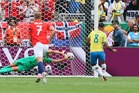 Brazil vs Norway LIVE: World Cup latest as Odegaard misses glorious chance and Bruno Guimaraes penalty saved in last 16 tie