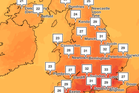 UK weather mapped: Where highest temperatures will hit in scorching July heatwave