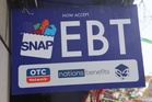 Shoppers using federal food stamps could soon buy a very popular grocery staple