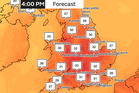 UK weather mapped: Where highest temperatures will hit in scorching July heatwave