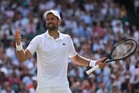What time is Novak Djokovic due to play at Wimbledon today?
