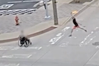 Man hurls Molotov cocktail at total stranger in wheelchair after picking him at random