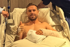 Jordan Henderson posts hospital bed photo after surgery on ‘completely smashed’ forearm