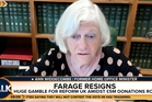 Ann Widdecombe defends Nigel Farage in final TV interview day before her death