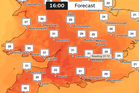 Heatwave map: Where 33C temperatures will hit UK this weekend with risk of thunderstorms