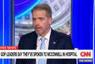 CNN distances itself from their conservative commentator Scott Jennings’ claims about Mitch McConnell’s health