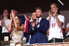Who are the famous faces watching England v Norway? Sir David Beckham spotted with family at World Cup quarter-final