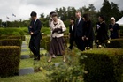 Princess Anne lays wreath for fallen British soldiers at Korean War memorial