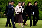 Princess Anne begins South Korea tour with solemn war memorial tribute