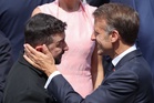 Zelensky denies bizarre claim he took cocaine with Macron in interview with far-right MAGA influencer
