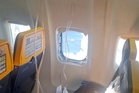 Ryanair insists planes are safe after passenger nearly sucked out of broken window