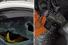 Dramatic moment armed police smash BMW windows and pull out gang members from car loaded with weapons