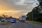 Man fleeing immigration officers in Florida is struck and killed by tractor trailer, police say