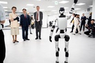 Anne’s royal meet and greet with a robot during South Korea tour