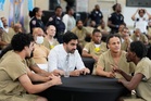 Zohran Mamdani’s latest World Cup watch party was with inmates on Rikers Island