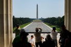 FBI agents search drained Lincoln Memorial Reflecting Pool as Trump looks to pin refurb disaster on vandals