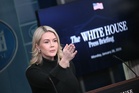 Karoline Leavitt returns from maternity leave for first briefing ahead of Trump’s address