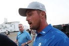 Bryson DeChambeau gets two-shot penalty at The Open as record-breakers Lucas Herbert and Sam Burns lead