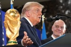 Trump says ‘rigged election’ means he gets to host World Cup and Olympics