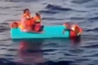 Shipwrecked mother and son rescued from remote island days after passenger boat sinks