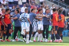 Fifa says it will investigate violent clash between Spain and Argentina after World Cup