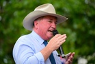 ‘Sit down!’ Australia’s former deputy PM screams at dog on live TV