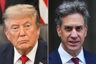 Miliband calls for calm in Iran as Trump threatens to bomb bridges