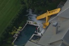 Pilot crashes small plane on top of Texas house as homeowners sleep inside