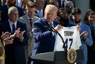 Trump hails Dodgers as ‘one of the great brands’ during White House visit
