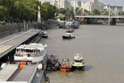 Five officers hurt in police boat crash were responding to ‘person in water’