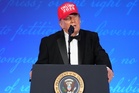 Trump says media ‘will be broke’ when he is gone, amid dinner jokes and jibes