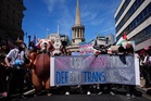 150,000 march through London in world’s largest trans pride, organisers say