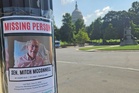 Pranksters go on hunt for Mitch McConnell and place ‘missing person’ posters around DC