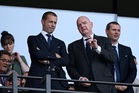 Aleksander Ceferin fires back at Gianni Infantino after Fifa accuse Uefa of ‘harassment’