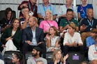 Prince William and Kate watch Commonwealth Games with their children on family day out