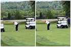 Trump denigrates fellow golfers as lacking ‘talent’ as he boasts about winning trophy on his own course