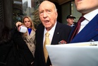 Former Australian national rugby coach Alan Jones on trial for indecent assault claims