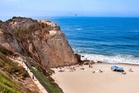 Famed beach in California shut as erosion sparks safety concerns