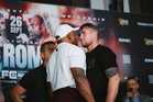 Longest face-off ever? Darren Till and Yoel Romero share painfully tense three-minute stare-down