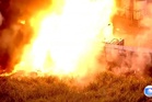 Fireball erupts at chemical factory as blaze prompts evacuations