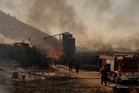 New wildfires rage near Athens as latest heatwave hits