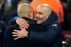 What Maresca and Guardiola spoke about during reunion after Man City’s defeat to PSG