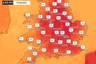 Mapped: UK to be hotter then Barcelona as fifth heatwave will bring 36C temperatures