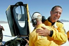 Driver who was first to break sound barrier in car sets new land-speed record