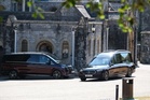 Mourners arrive for Ann Widdecombe’s funeral
