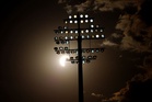Spectators take in solar eclipse at sporting events across Europe