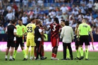 Fulham respond after fiery friendly ends with walk-off as Malaga score penalty in empty net