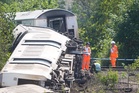 Two seriously injured in train derailment not in life-threatening condition